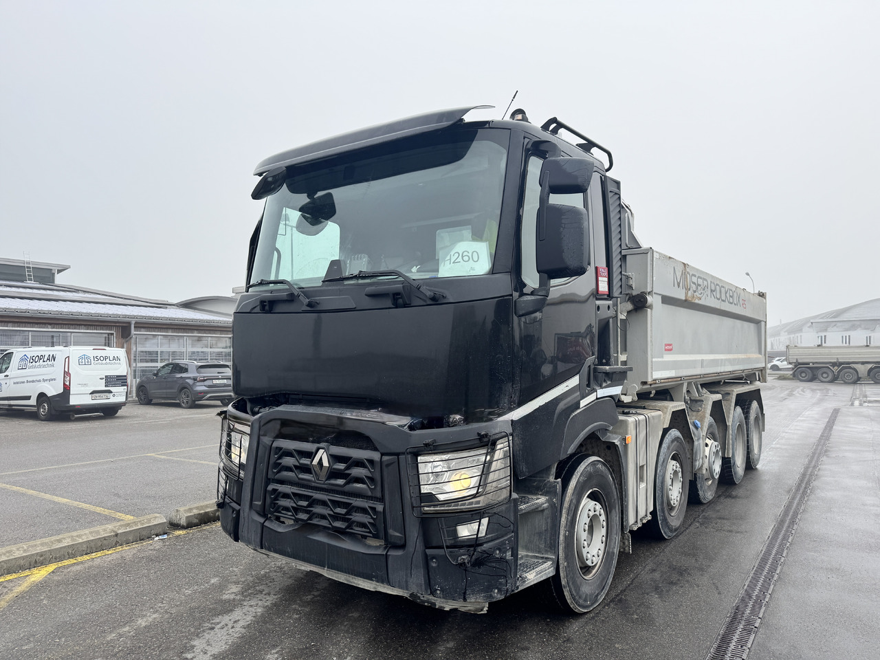 RENAULT C520 10x4 Moser - Camión volquete: foto 1 RENAULT C520 10x4 Moser - Camión volquete: foto 1