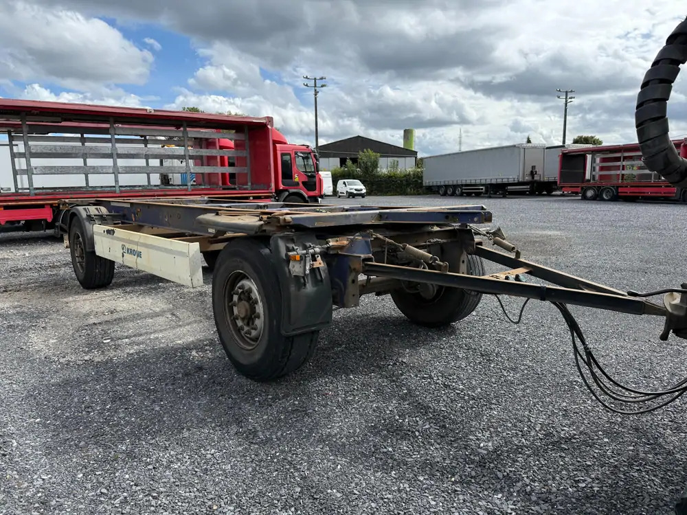 Krone AZ *BDF*2 essieux* - Remolque portacontenedore/ Intercambiable: foto 5 Krone AZ *BDF*2 essieux* - Remolque portacontenedore/ Intercambiable: foto 5