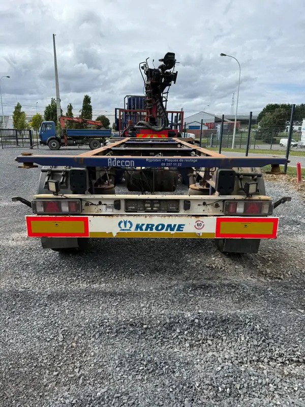 Krone AZ *BDF*2 essieux* - Remolque portacontenedore/ Intercambiable: foto 4 Krone AZ *BDF*2 essieux* - Remolque portacontenedore/ Intercambiable: foto 4