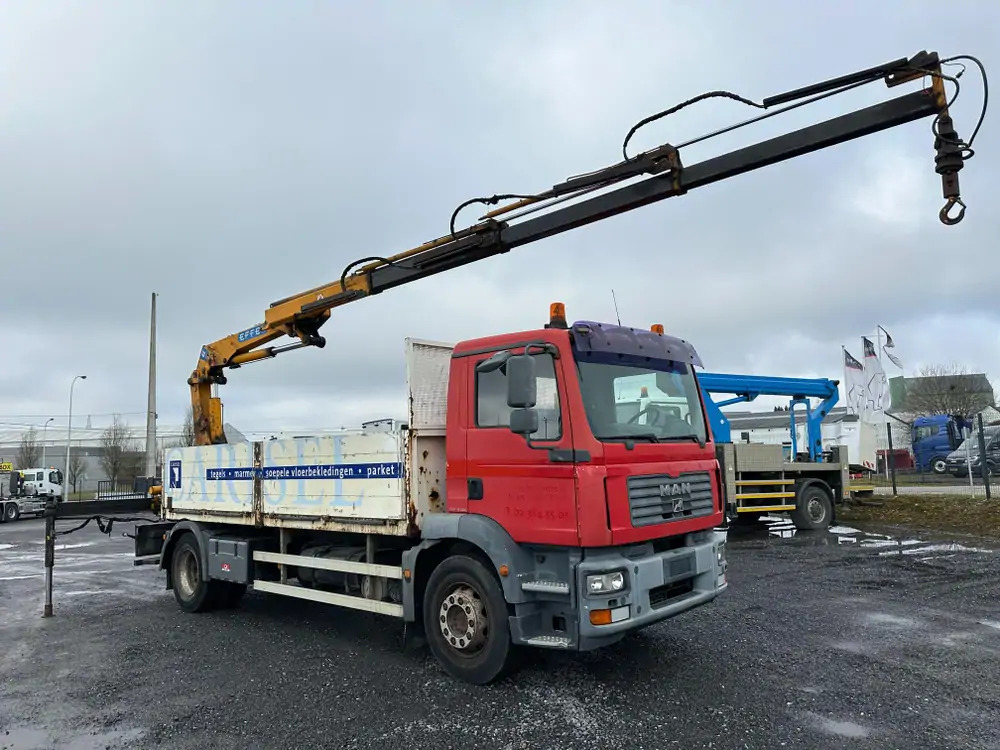 MAN TGM 18.280 *202000 km*Grue EFFER type 120 3 S*PREMIER PROPRIO - Camión grúa, Camión caja abierta: foto 3 MAN TGM 18.280 *202000 km*Grue EFFER type 120 3 S*PREMIER PROPRIO - Camión grúa, Camión caja abierta: foto 3
