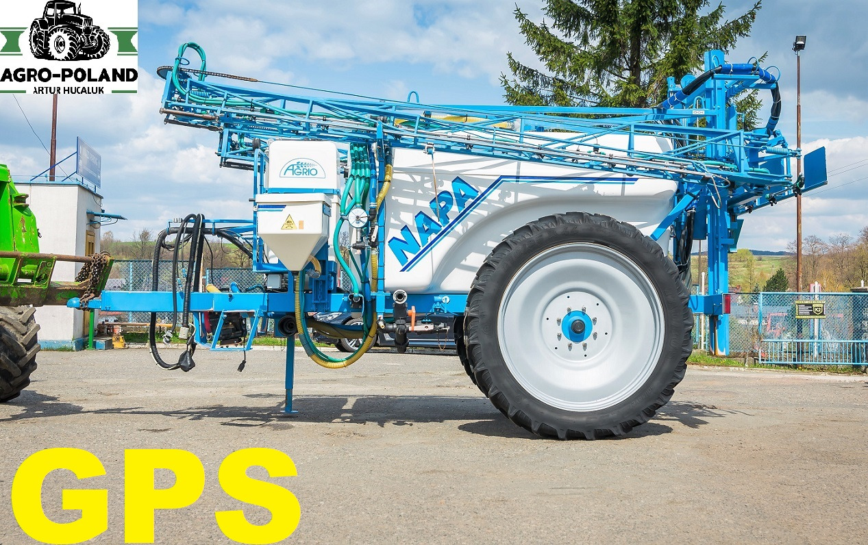 AGRIO NAPA 3000 - 2007 ROK - 18 M - Pulverizador arrastrado: foto 1 AGRIO NAPA 3000 - 2007 ROK - 18 M - Pulverizador arrastrado: foto 1