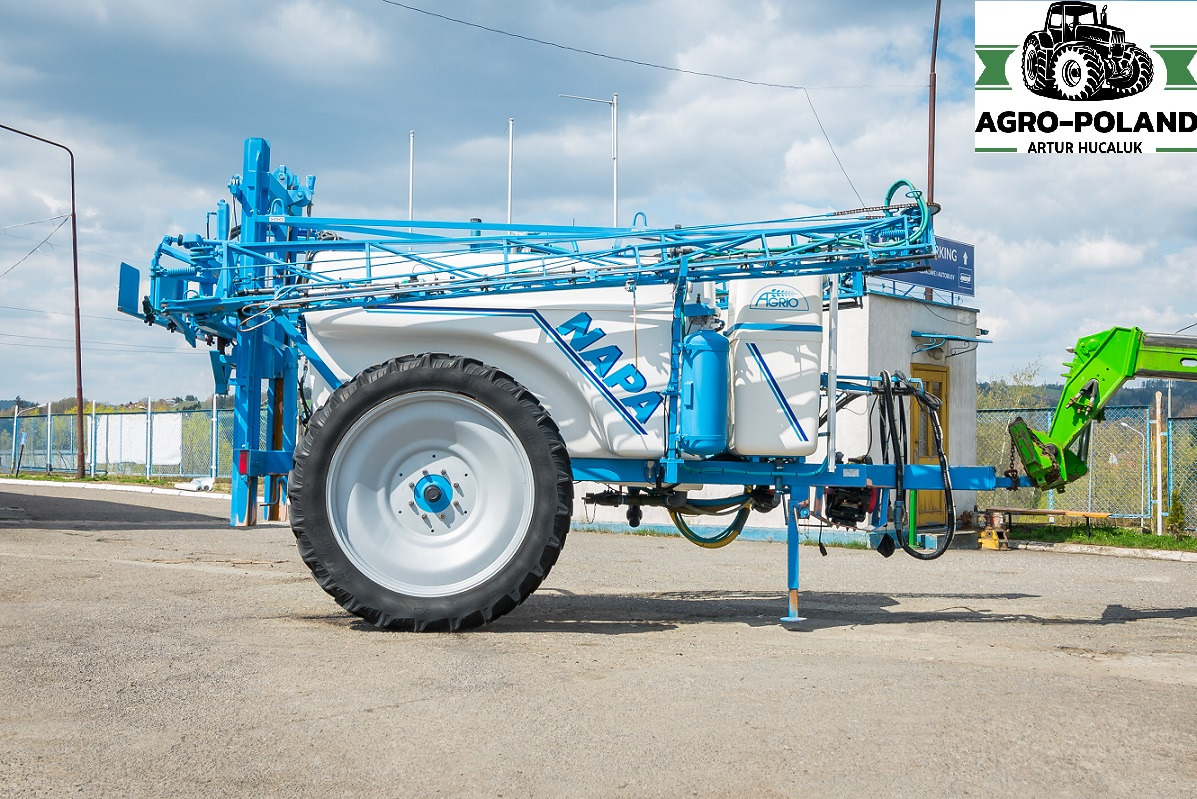 AGRIO NAPA 3000 - GPS - 2007 ROK - 18 M - Pulverizador arrastrado: foto 5 AGRIO NAPA 3000 - GPS - 2007 ROK - 18 M - Pulverizador arrastrado: foto 5