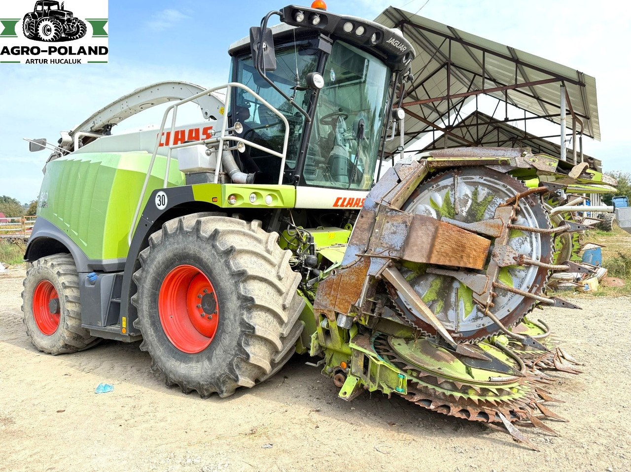 CLAAS JAGUAR 940 - 2014 ROK - 4X4 + ORBIS 600 + PU 300 - Cosechadora de forraje: foto 3 CLAAS JAGUAR 940 - 2014 ROK - 4X4 + ORBIS 600 + PU 300 - Cosechadora de forraje: foto 3