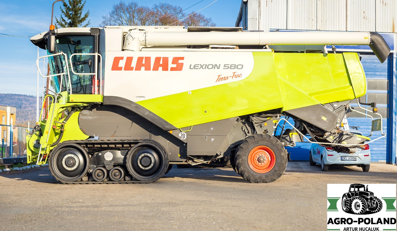 CLAAS LEXION 580 TT - 3326 h - 2008 ROK - QUANTIMETER + VARIO 750 - LASER PILOT - Cosechadora de granos: foto 5 CLAAS LEXION 580 TT - 3326 h - 2008 ROK - QUANTIMETER + VARIO 750 - LASER PILOT - Cosechadora de granos: foto 5