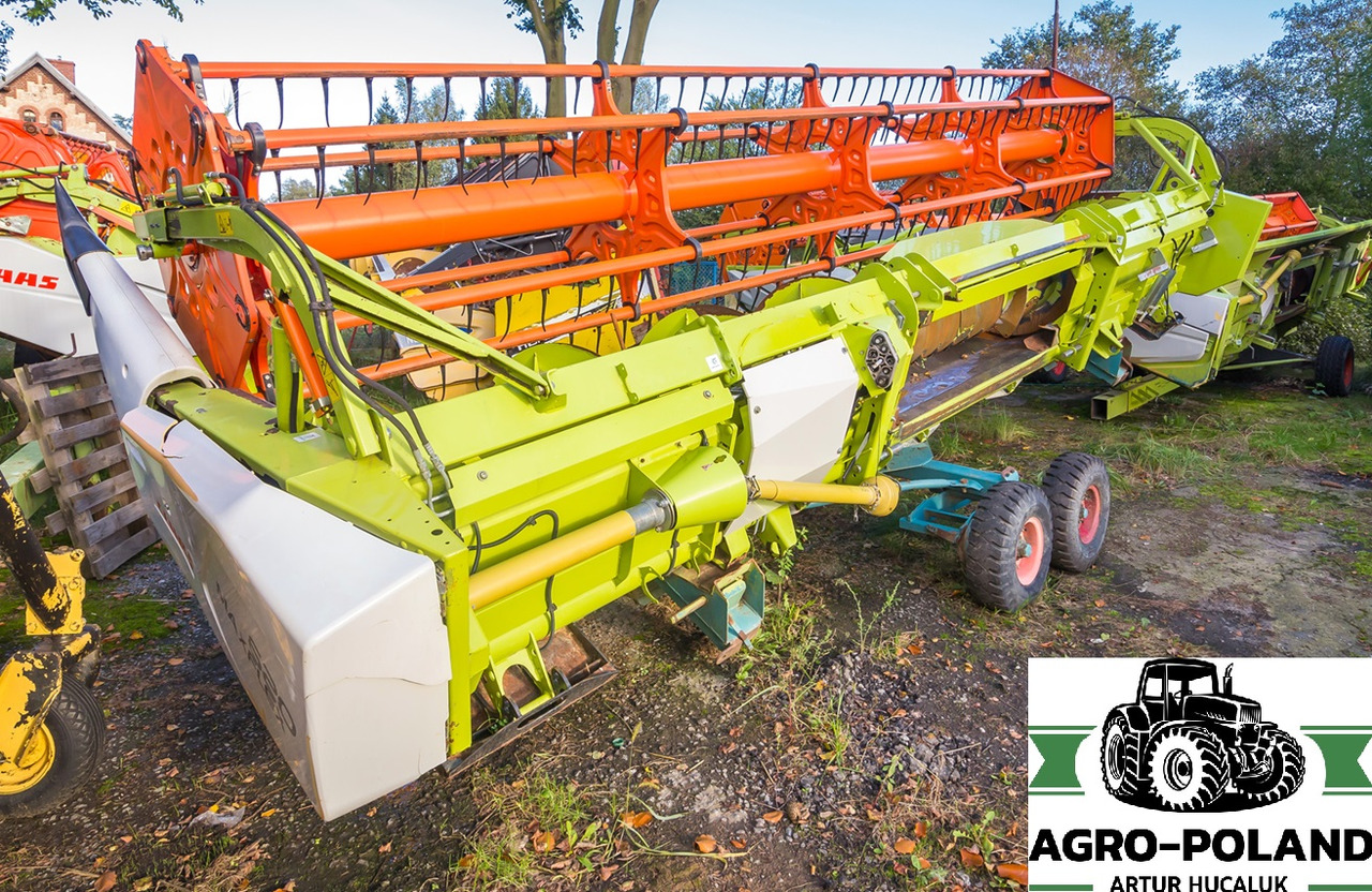 CLAAS MAXFLEX 620 - 2017 ROK - DO ZBIORU ZBÓŻ SOI GROCHU SOCZEWICY - Cabezal de grano: foto 2 CLAAS MAXFLEX 620 - 2017 ROK - DO ZBIORU ZBÓŻ SOI GROCHU SOCZEWICY - Cabezal de grano: foto 2