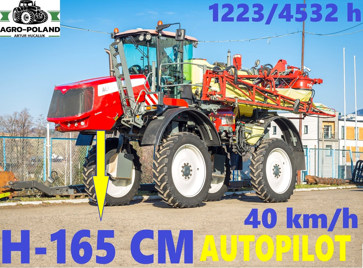 HARDI ALPHA 4100 EVO - 2014 ROK - H-165 CM - 1223 h - AUTOPILOT - 40 km/h - 24 M - Pulverizador autopropulsado: foto 1 HARDI ALPHA 4100 EVO - 2014 ROK - H-165 CM - 1223 h - AUTOPILOT - 40 km/h - 24 M - Pulverizador autopropulsado: foto 1