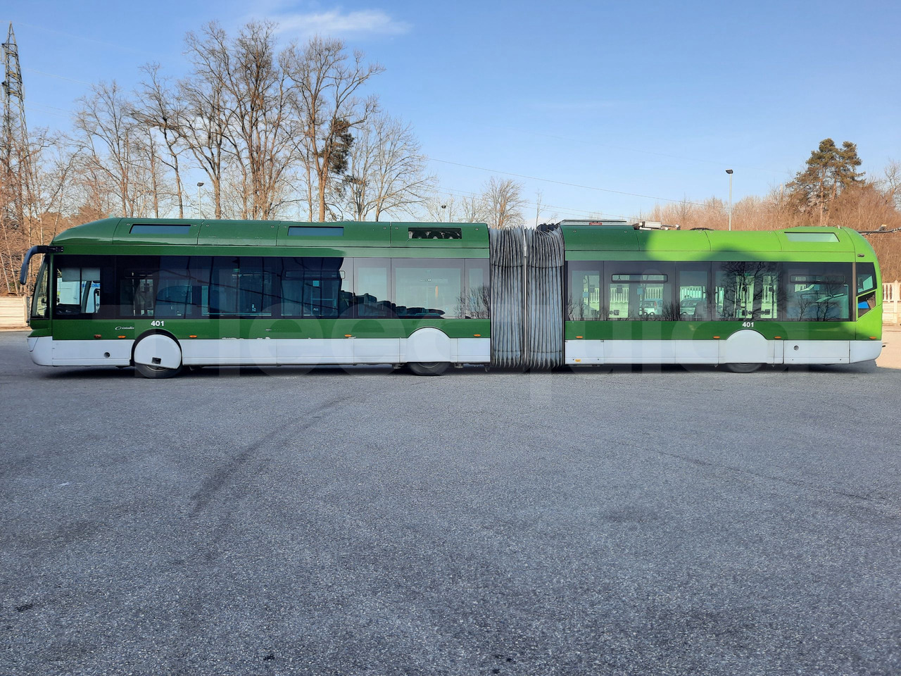 Autobús articulado, Autobús eléctrico N. 6 Irisbus Cristalis ETB 18: foto 6