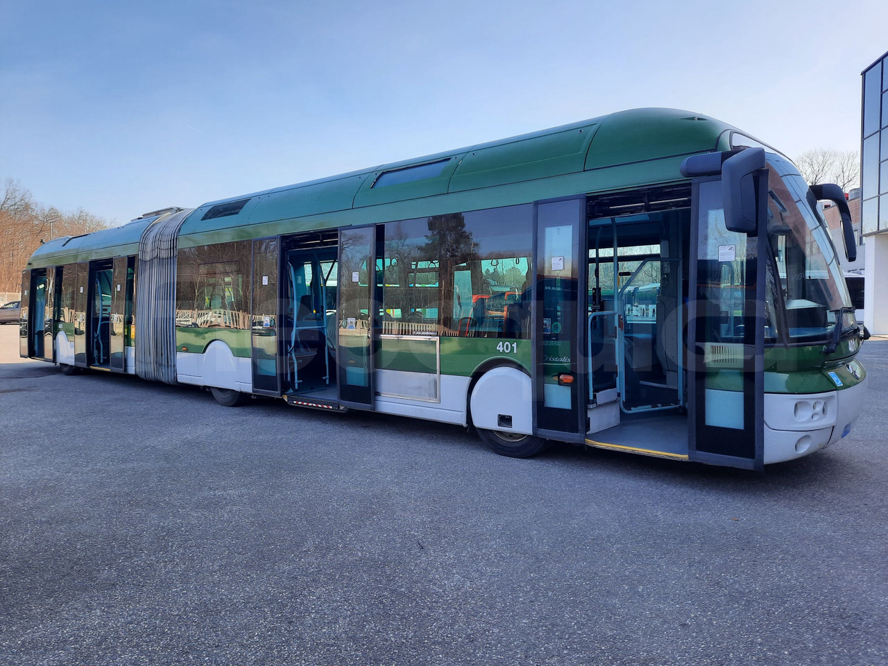 Autobús articulado, Autobús eléctrico N. 6 Irisbus Cristalis ETB 18: foto 10