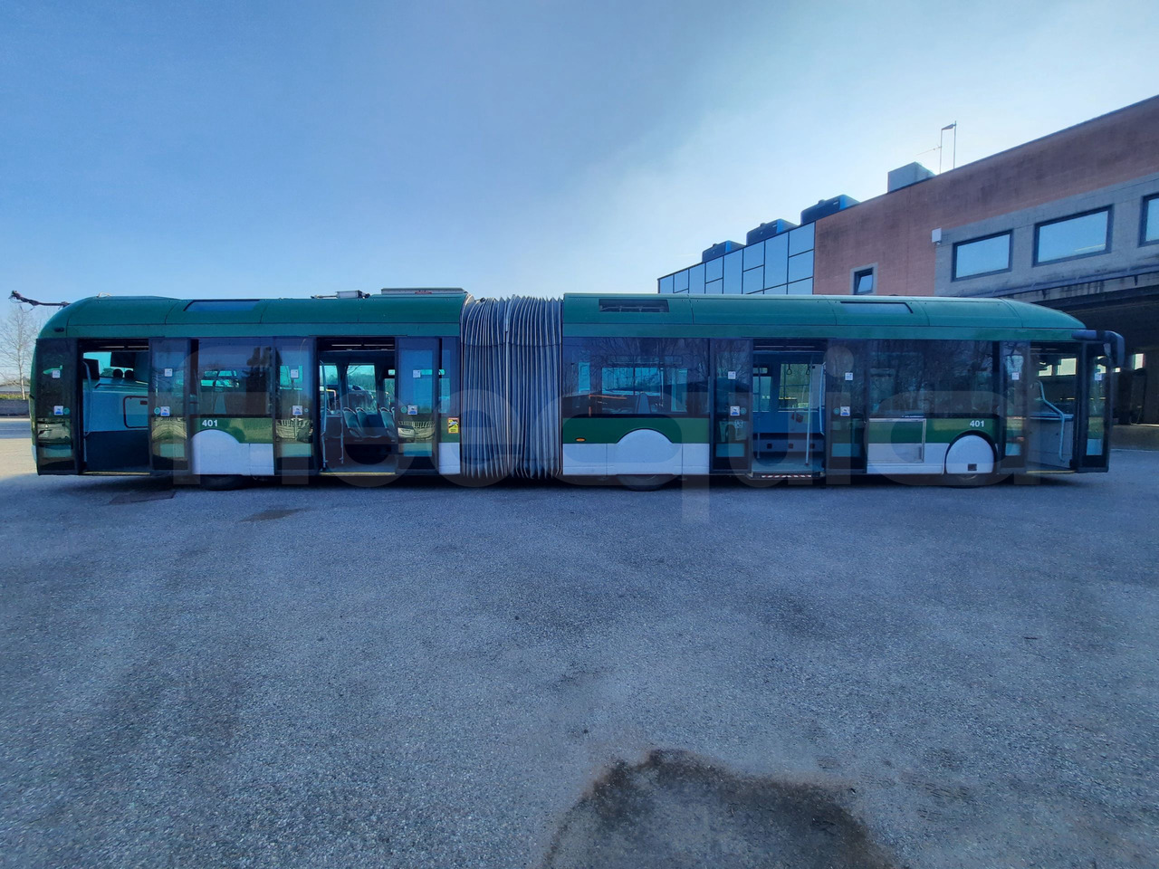 Autobús articulado, Autobús eléctrico N. 6 Irisbus Cristalis ETB 18: foto 12