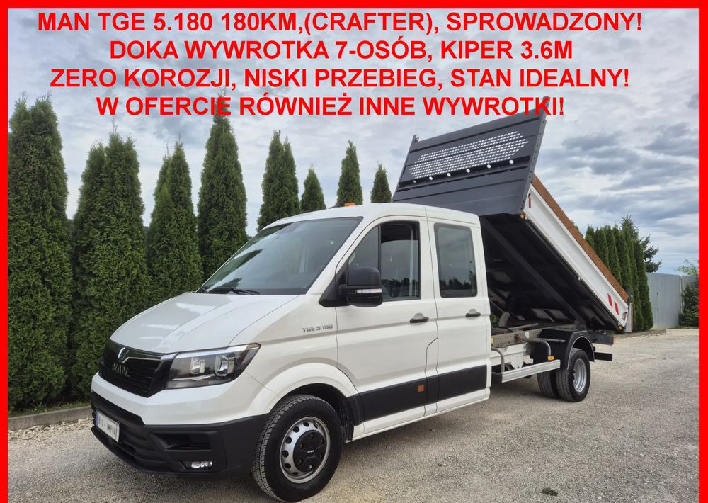 MAN MAN TGE 5.180 180KM - Furgoneta basculante: foto 2 MAN MAN TGE 5.180 180KM - Furgoneta basculante: foto 2