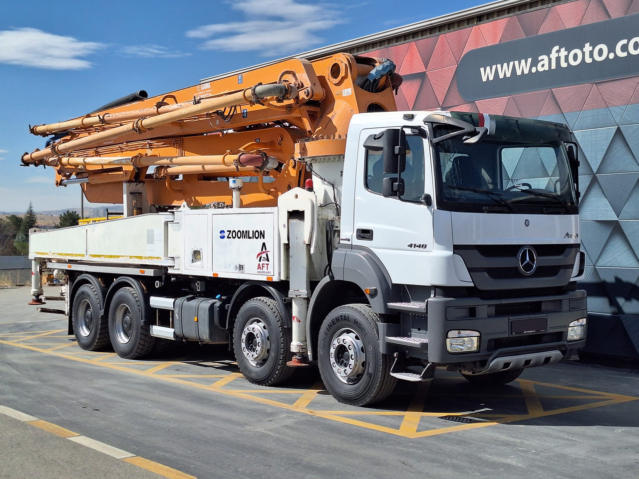 MERCEDES-BENZ AXOR 4140 ZOOMLION 43X-5RZ - Camión bomba de hormigón: foto 3 MERCEDES-BENZ AXOR 4140 ZOOMLION 43X-5RZ - Camión bomba de hormigón: foto 3