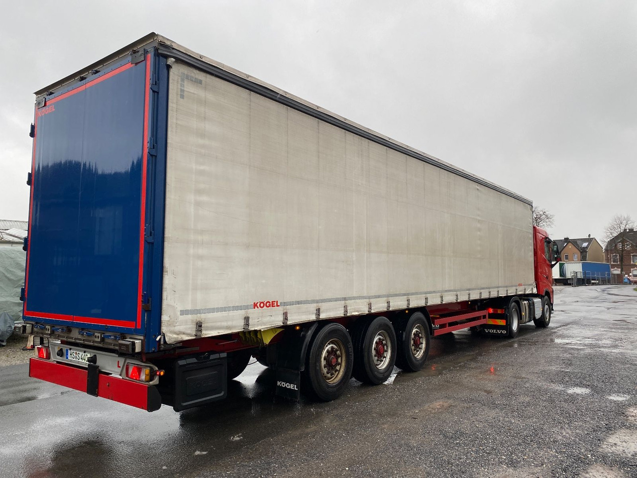 Kögel 3-achs Curtainsider / Edscha/Lenkachse/RSAB - Semirremolque lona: foto 3 Kögel 3-achs Curtainsider / Edscha/Lenkachse/RSAB - Semirremolque lona: foto 3