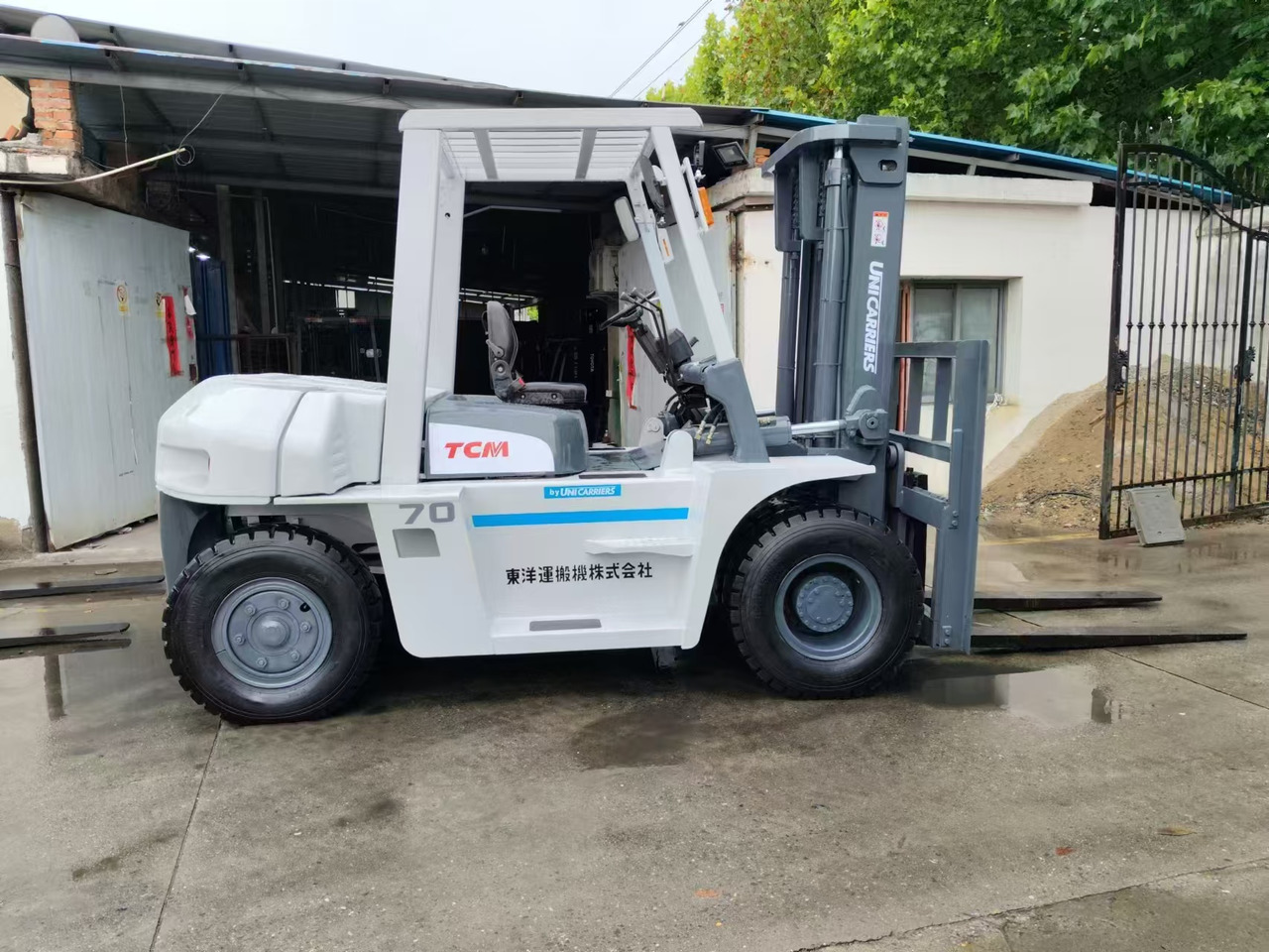 TCM FD70 japan brand 7 ton forklift used Customizable mast clamp side shift - Carretilla elevadora diésel: foto 1 TCM FD70 japan brand 7 ton forklift used Customizable mast clamp side shift - Carretilla elevadora diésel: foto 1