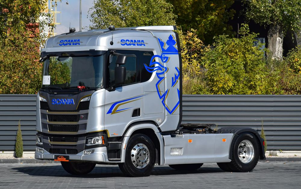 Scania R450 / HYDRAULIKA / RETARDER / ACC / KLIMA / FULL LEDY / ALUFELGI / SERWISOWANA / SPROWADZONA - Cabeza tractora: foto 1 Scania R450 / HYDRAULIKA / RETARDER / ACC / KLIMA / FULL LEDY / ALUFELGI / SERWISOWANA / SPROWADZONA - Cabeza tractora: foto 1