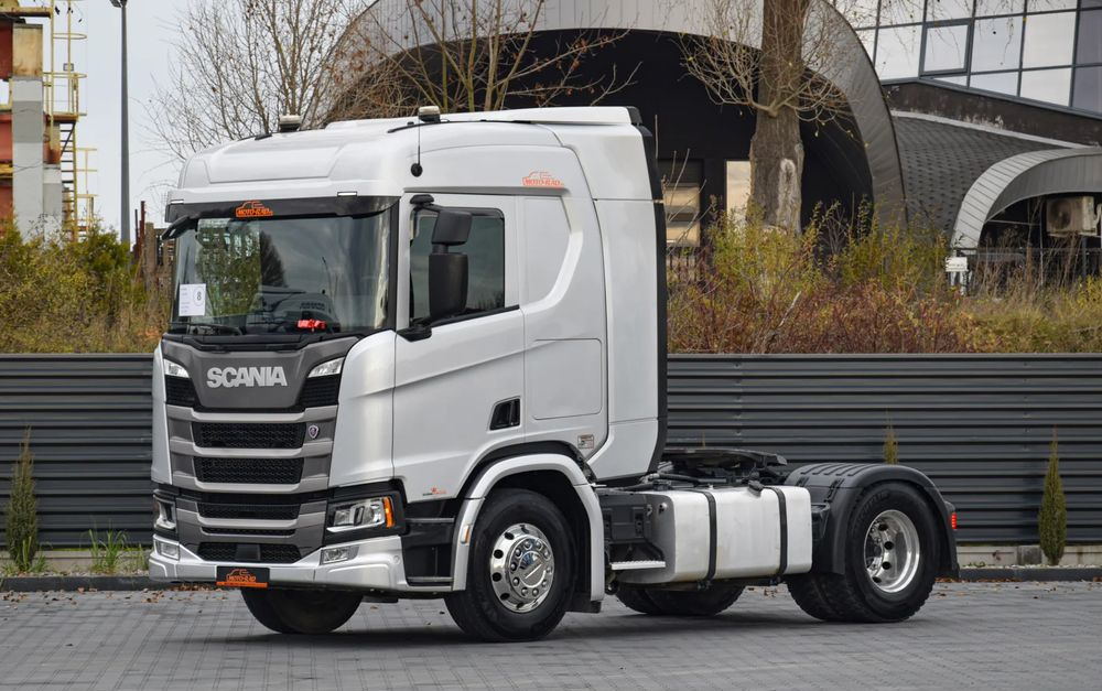 Scania R450 / HYDRAULIKA / RETARDER / ACC / KLIMA / FULL LEDY / ALUFELGI / SERWISOWANA / SPROWADZONA - Cabeza tractora: foto 1 Scania R450 / HYDRAULIKA / RETARDER / ACC / KLIMA / FULL LEDY / ALUFELGI / SERWISOWANA / SPROWADZONA - Cabeza tractora: foto 1