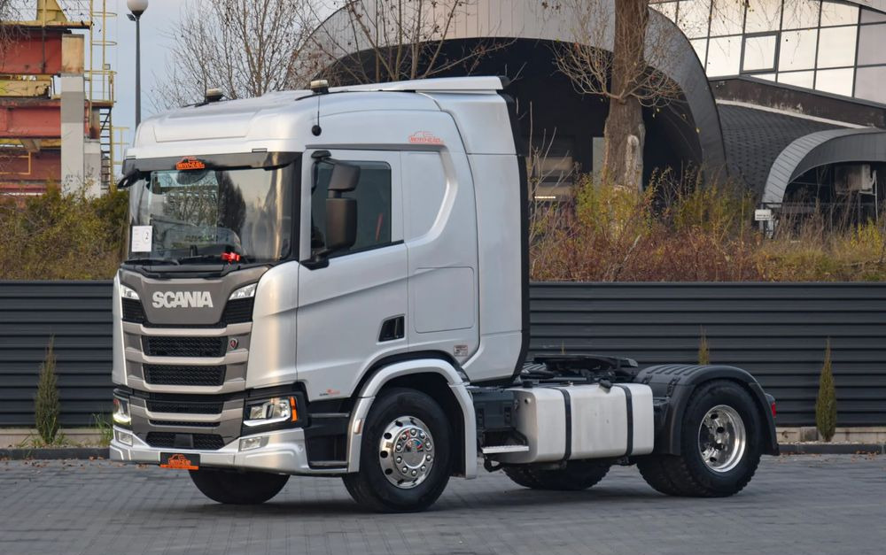 Scania R450 / HYDRAULIKA / RETARDER / ACC / KLIMA / FULL LEDY / ALUFELGI / SERWISOWANA / SPROWADZONA - Cabeza tractora: foto 1 Scania R450 / HYDRAULIKA / RETARDER / ACC / KLIMA / FULL LEDY / ALUFELGI / SERWISOWANA / SPROWADZONA - Cabeza tractora: foto 1