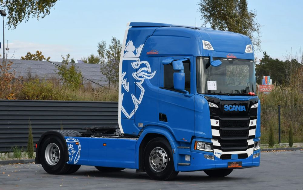 Scania Scania R500 / FULL ADR FL/AT / FULL AIRMATIC / HYDRAULIKA / RETARDER / KLIMATYZACJA POSTOJOWA / ACC / KLIMA / FULL LEDY / FULL SPOILERY / NOWE OPONY / FULL OPCJA / WERSJA PREMIUM / SERWISOWANA  - Cabeza tractora: foto 3 Scania Scania R500 / FULL ADR FL/AT / FULL AIRMATIC / HYDRAULIKA / RETARDER / KLIMATYZACJA POSTOJOWA / ACC / KLIMA / FULL LEDY / FULL SPOILERY / NOWE OPONY / FULL OPCJA / WERSJA PREMIUM / SERWISOWANA  - Cabeza tractora: foto 3