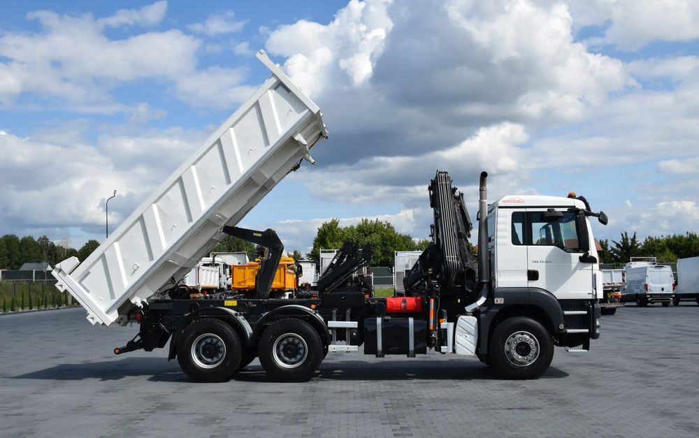Leasing de  MAN TGS 33.360 / 6x4 / HDS HIAB 122 E-2 HIDUO / STEROWANIE RADIOWE / WYWROTKA / HYDROBURTA / AUTOMAT / KLIMA / TEMPOMAT / KAMERA COFANIA / SPROWADZONY MAN TGS 33.360 / 6x4 / HDS HIAB 122 E-2 HIDUO / STEROWANIE RADIOWE / WYWROTKA / HYDROBURTA / AUTOMAT / KLIMA / TEMPOMAT / KAMERA COFANIA / SPROWADZONY: foto 13