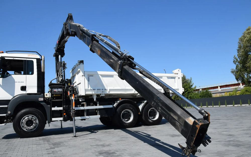 Leasing de  MAN TGS 33.360 / 6x4 / HDS HIAB 122 E-2 HIDUO / STEROWANIE RADIOWE / WYWROTKA / HYDROBURTA / AUTOMAT / KLIMA / TEMPOMAT / KAMERA COFANIA / SPROWADZONY MAN TGS 33.360 / 6x4 / HDS HIAB 122 E-2 HIDUO / STEROWANIE RADIOWE / WYWROTKA / HYDROBURTA / AUTOMAT / KLIMA / TEMPOMAT / KAMERA COFANIA / SPROWADZONY: foto 10