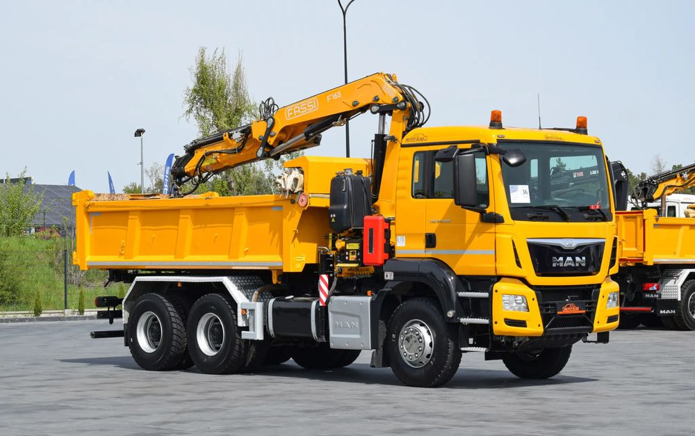 MAN TGS 26.400 / 6x4 / EURO 6 / UDT / HDS FASSI 165 / WYSUW x3 / ROTATOR / CHWYTAK / STEROWANIE RADIOWE / WZMOCNIONA RAMA / WYWROTKA / HYDROBURTA / AUTOMAT / 2017 / NOWE OPONY - 100% / NISKI PRZEBIEG - Otra maquinaria: foto 3 MAN TGS 26.400 / 6x4 / EURO 6 / UDT / HDS FASSI 165 / WYSUW x3 / ROTATOR / CHWYTAK / STEROWANIE RADIOWE / WZMOCNIONA RAMA / WYWROTKA / HYDROBURTA / AUTOMAT / 2017 / NOWE OPONY - 100% / NISKI PRZEBIEG - Otra maquinaria: foto 3