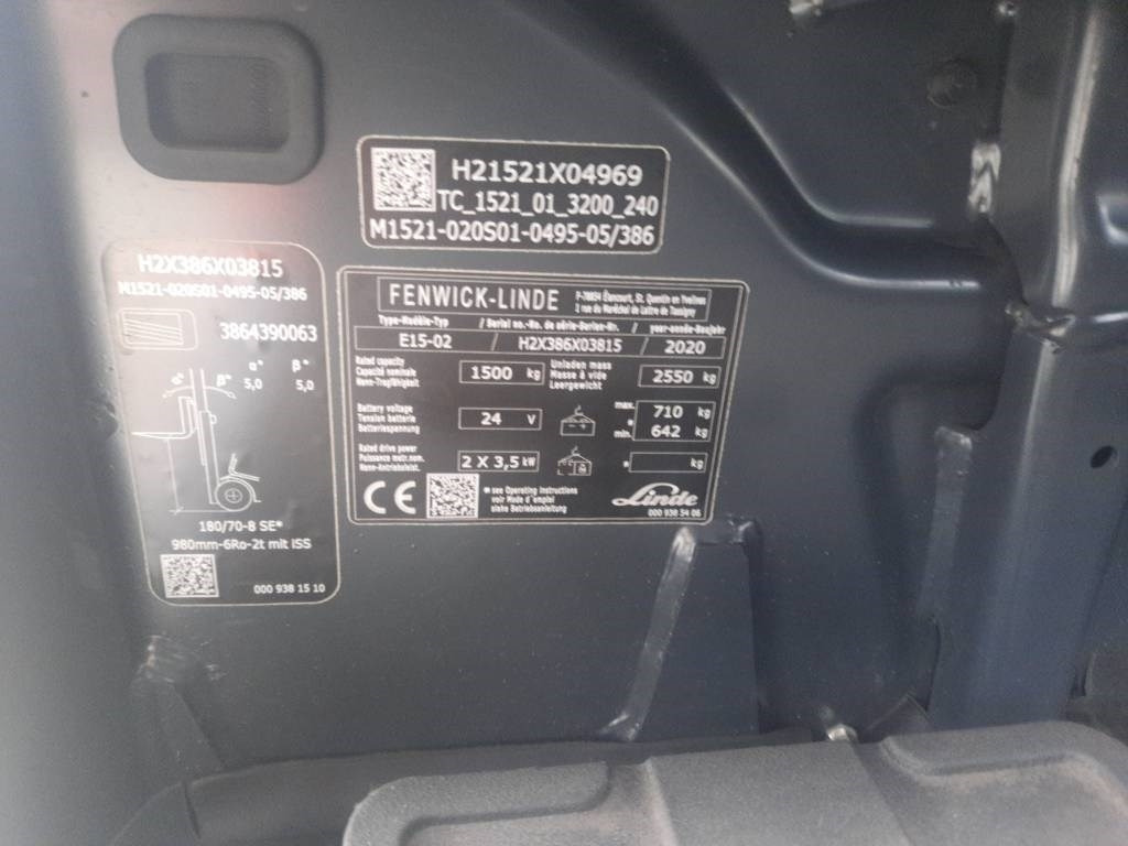 Leasing de Linde E15-02 Linde E15-02: foto 9 Leasing de Linde E15-02 Linde E15-02: foto 9