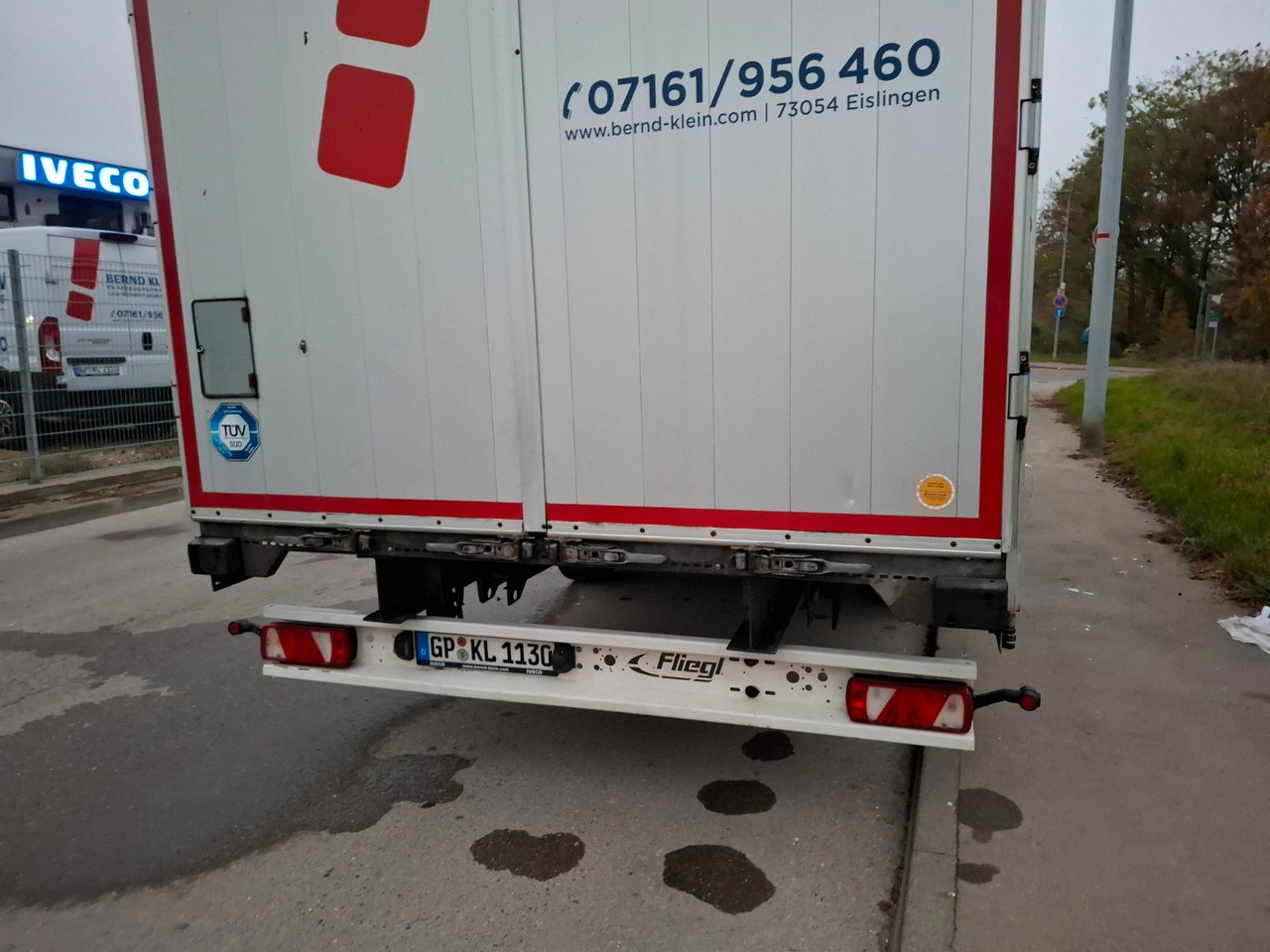 Fliegl TKF 118, Schiebeplane, Durchlader, Luft, - Remolque con toldo: foto 5 Fliegl TKF 118, Schiebeplane, Durchlader, Luft, - Remolque con toldo: foto 5