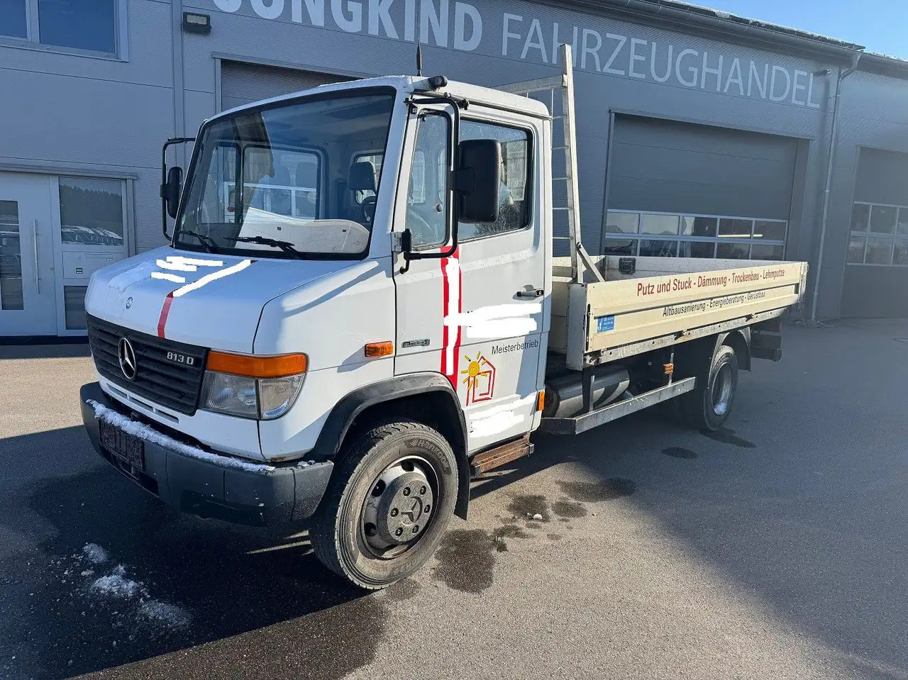 Camión caja abierta Mercedes-Benz Vario 813D Pritsche Lang AHK: foto 1