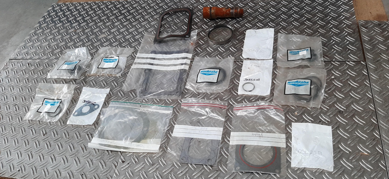 Diverse Dichtungen, Kleinteile, teils neuwertig, für Waukesha Gasmotor, Artikel - Nr. : 81.99999 - 9 - Junta de motor para Camión: foto 2 Diverse Dichtungen, Kleinteile, teils neuwertig, für Waukesha Gasmotor, Artikel - Nr. : 81.99999 - 9 - Junta de motor para Camión: foto 2