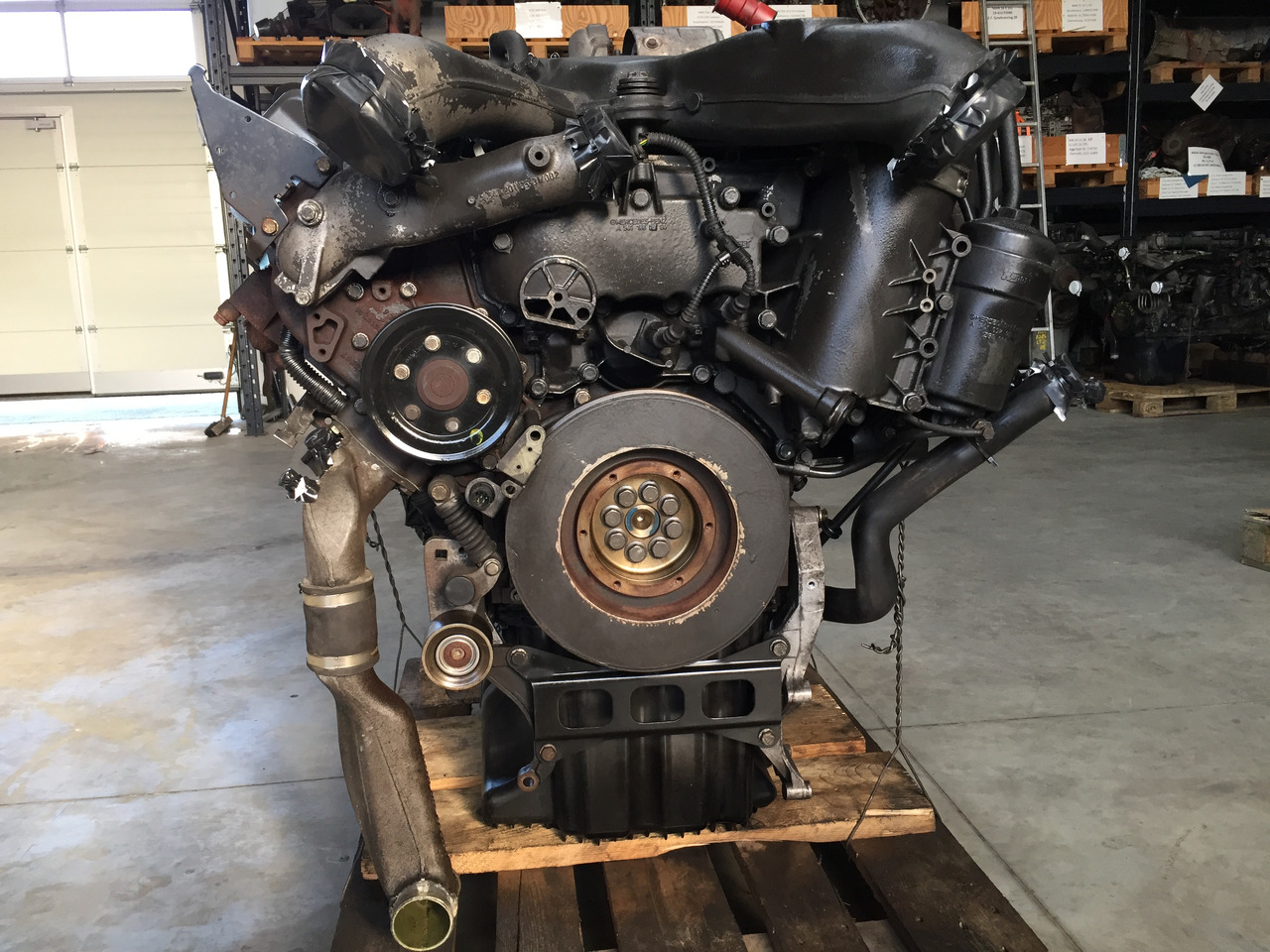 Gebrauchter Motor MB Actros 1844, OM 501 LA, Euro 5 - Motor para Camión: foto 4 Gebrauchter Motor MB Actros 1844, OM 501 LA, Euro 5 - Motor para Camión: foto 4