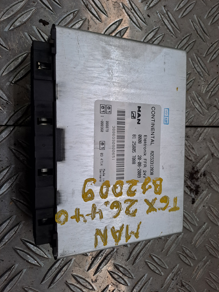 Unidad de control para Camión Gebrauchtes MAN TGX 26.440 Steuergerät Fahrzeugführungs - Rechner, Artikel - Nr. : 81.25805 - 7088: foto 6