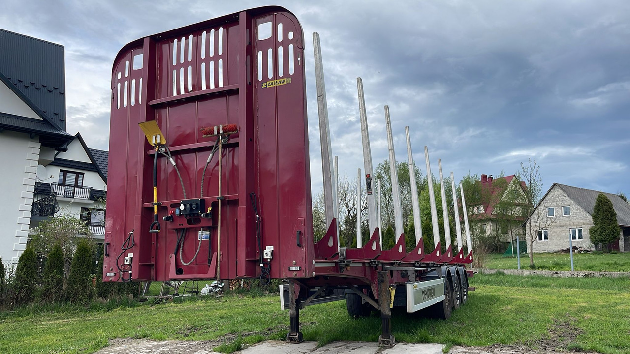 Naczepa Zasław - Semirremolque maderero: foto 1 Naczepa Zasław - Semirremolque maderero: foto 1