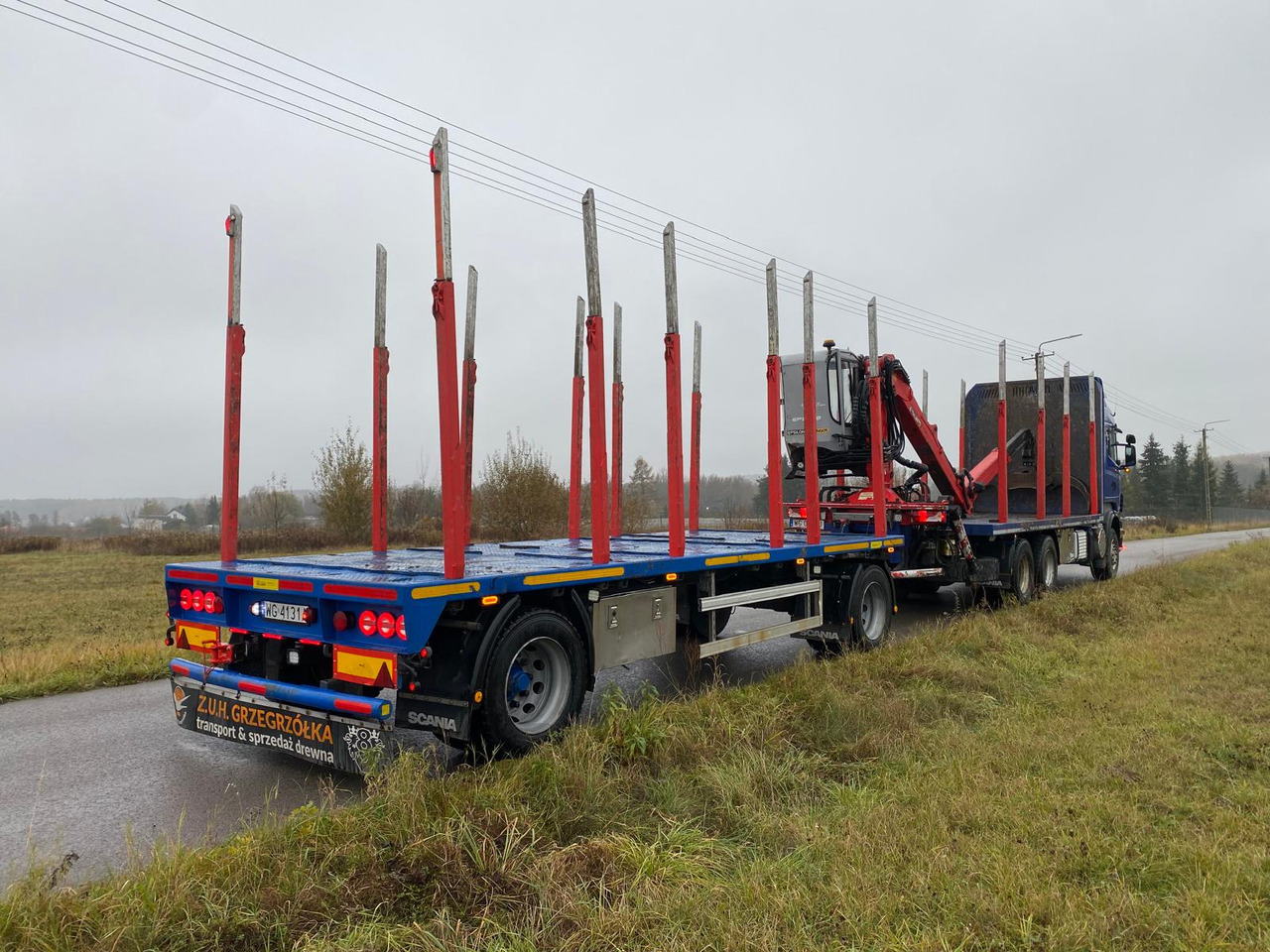 PRZYCZEPA MIELKE WAREN - Remolque maderero: foto 5 PRZYCZEPA MIELKE WAREN - Remolque maderero: foto 5