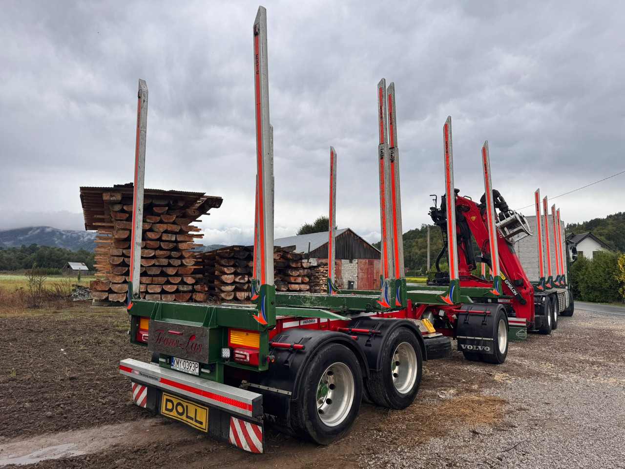 PRZYCZEPA - Remolque maderero: foto 3 PRZYCZEPA - Remolque maderero: foto 3