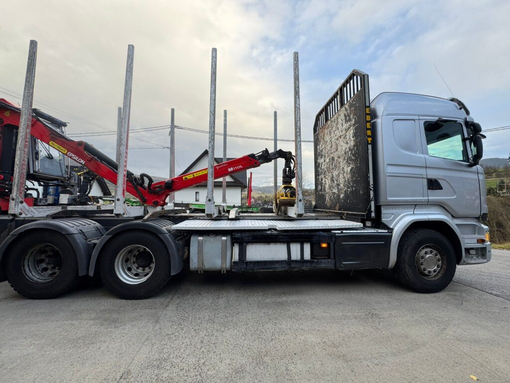 SCANIA R580 - Camión forestal, Camión grúa: foto 3 SCANIA R580 - Camión forestal, Camión grúa: foto 3