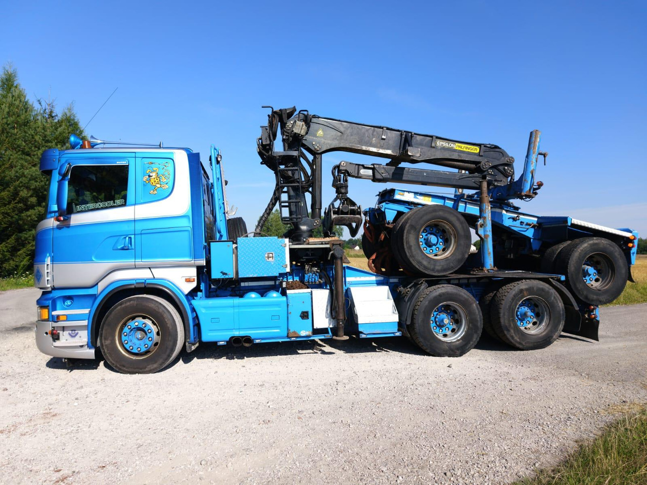 SCANIA R620 V8 - Camión forestal, Camión grúa: foto 4 SCANIA R620 V8 - Camión forestal, Camión grúa: foto 4