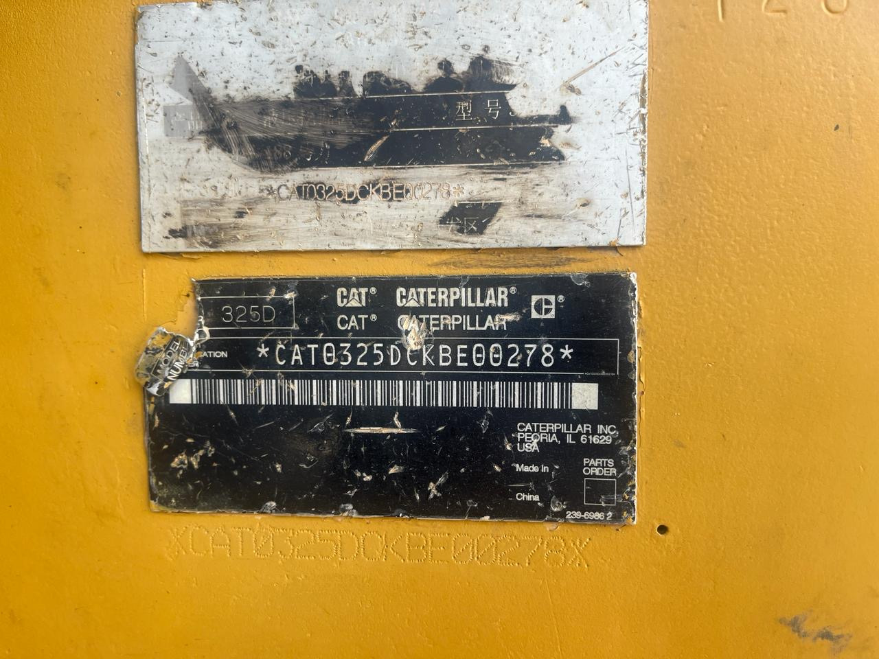 CATERPILLAR 325DL - Excavadora de cadenas: foto 2 CATERPILLAR 325DL - Excavadora de cadenas: foto 2