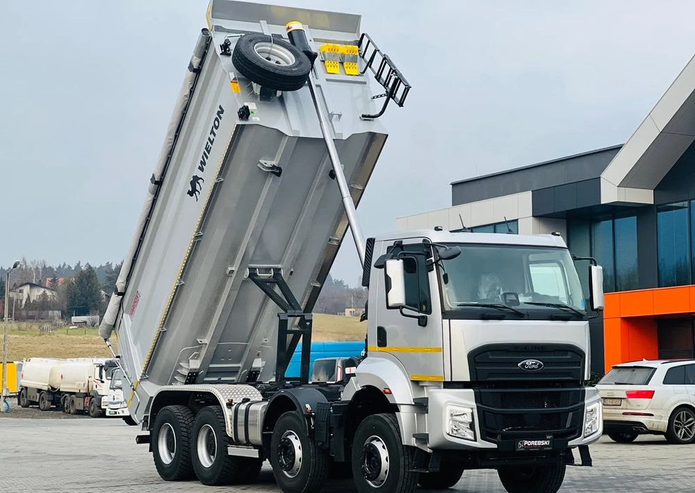 Ford Ford FORD F-LINE 4145 8x4 Wywrotka Wielton Tylnosypowa - Camión volquete: foto 1 Ford Ford FORD F-LINE 4145 8x4 Wywrotka Wielton Tylnosypowa - Camión volquete: foto 1