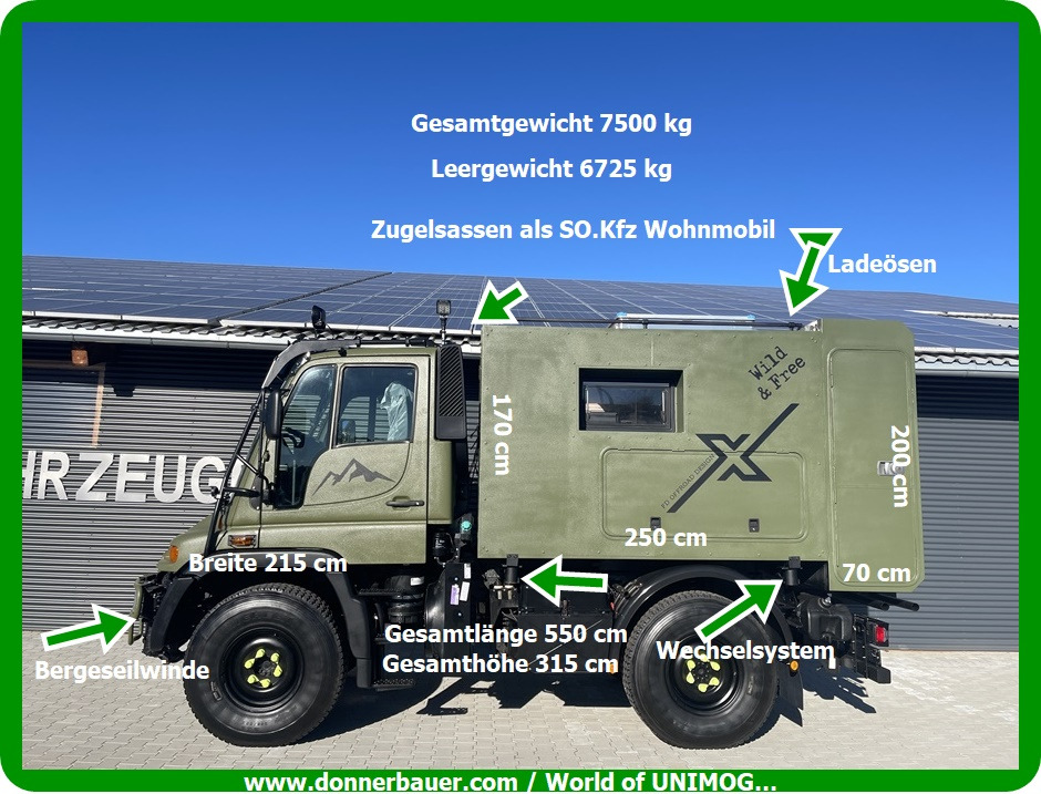 Autocaravana Unimog Unimog U300 Camper, Wohnmobil, Aufbau ist Wechselbar: foto 11 Autocaravana Unimog Unimog U300 Camper, Wohnmobil, Aufbau ist Wechselbar: foto 11