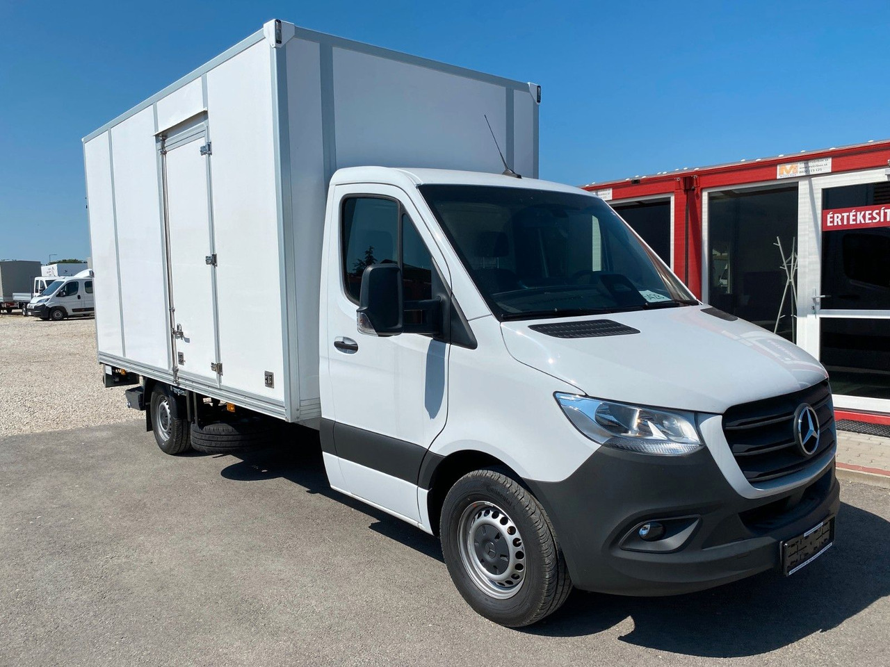 Furgoneta caja cerrada Mercedes-Benz Sprinter 317 Koffer+LBW: foto 7