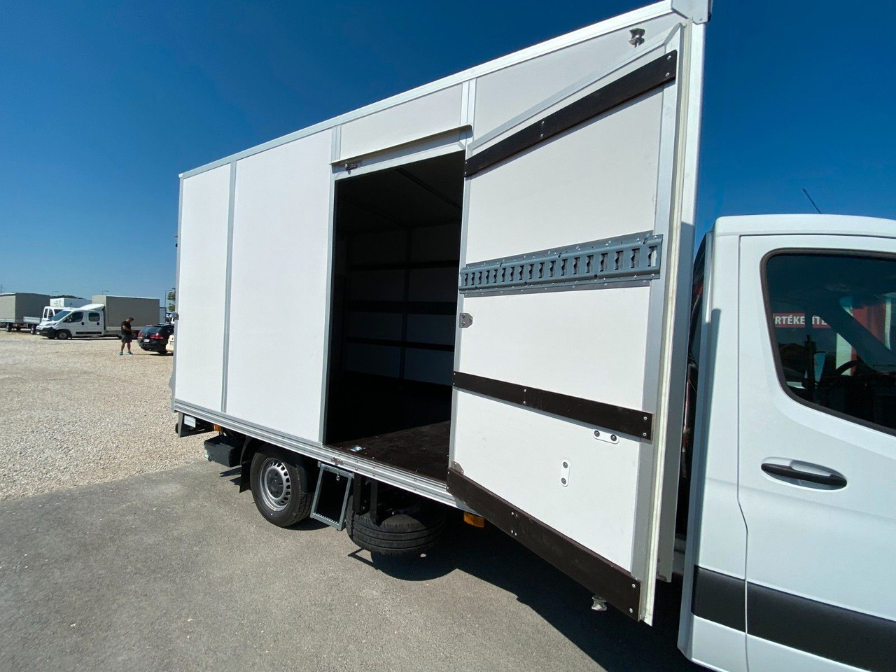 Furgoneta caja cerrada Mercedes-Benz Sprinter 317 Koffer+LBW: foto 8