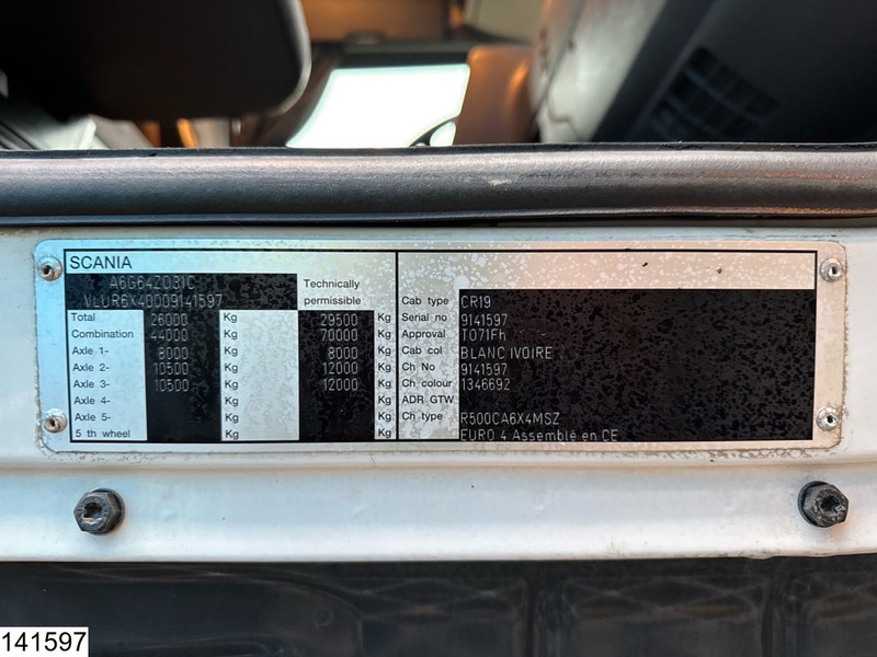 Cabeza tractora Scania R 500 6x4, V8, Retarder, Hydraulics, Steel suspension: foto 7