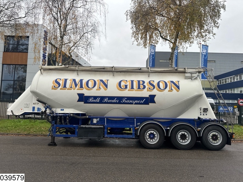 Feldbinder Silo 40.000 Liter, 3 Comp - Semirremolque cisterna: foto 2 Feldbinder Silo 40.000 Liter, 3 Comp - Semirremolque cisterna: foto 2