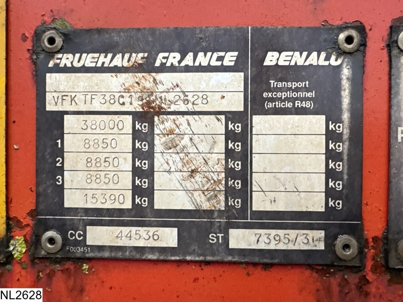 Fruehauf Chassis 20 ft, ADR - Semirremolque portacontenedore/ Intercambiable: foto 4 Fruehauf Chassis 20 ft, ADR - Semirremolque portacontenedore/ Intercambiable: foto 4