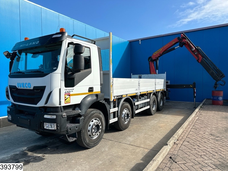 Iveco Trakker 410 8x4, EURO 6, Palfinger, Remote, Retarder - Camión caja abierta, Camión grúa: foto 4 Iveco Trakker 410 8x4, EURO 6, Palfinger, Remote, Retarder - Camión caja abierta, Camión grúa: foto 4