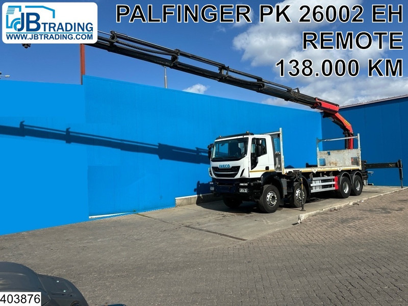 Iveco X-Way 360 8x4, EURO 6, Palfinger, Remote, Steel suspenion - Camión caja abierta, Camión grúa: foto 1 Iveco X-Way 360 8x4, EURO 6, Palfinger, Remote, Steel suspenion - Camión caja abierta, Camión grúa: foto 1