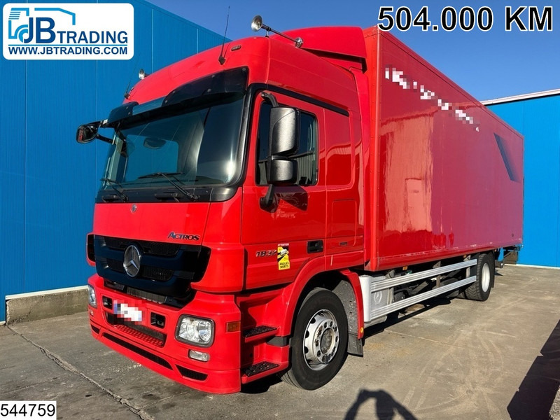 Camión caja cerrada Mercedes-Benz Actros 1832 EURO 5, MBB Palfinger: foto 1