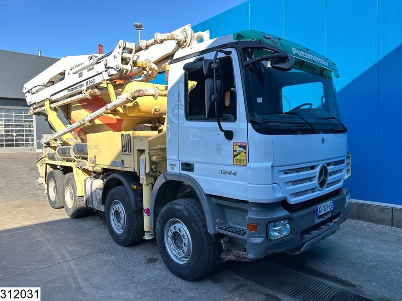 Mercedes-Benz Actros 3244 8x4, PUMI, Putzmeister, 24 MTR, Telligent 16 - Camión bomba de hormigón: foto 2 Mercedes-Benz Actros 3244 8x4, PUMI, Putzmeister, 24 MTR, Telligent 16 - Camión bomba de hormigón: foto 2