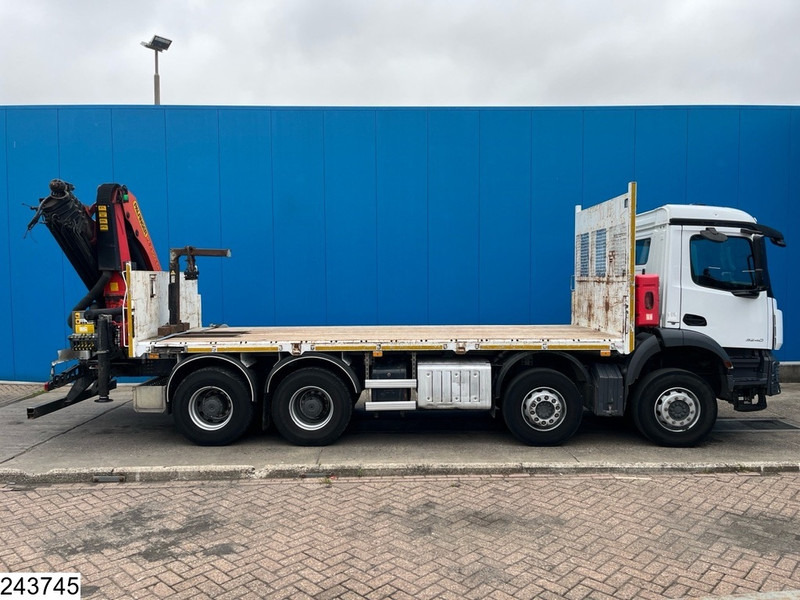 Camión caja abierta, Camión grúa Mercedes-Benz Arocs 3240 8X4, EURO 6, Steel suspension, Palfinger: foto 15 Camión caja abierta, Camión grúa Mercedes-Benz Arocs 3240 8X4, EURO 6, Steel suspension, Palfinger: foto 15