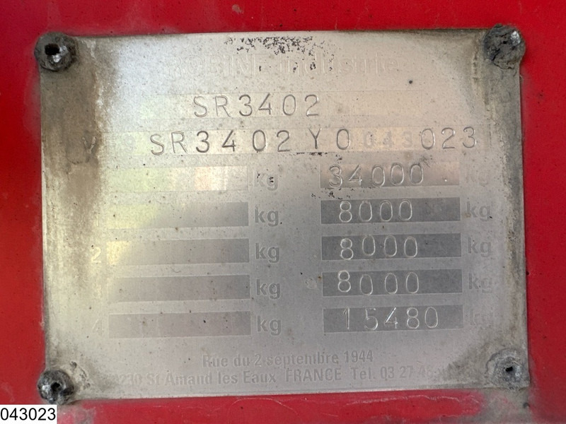 ROBINE Gas 51056 liter, LPG GPL Butane gas, 1 Comp - Semirremolque cisterna: foto 4 ROBINE Gas 51056 liter, LPG GPL Butane gas, 1 Comp - Semirremolque cisterna: foto 4