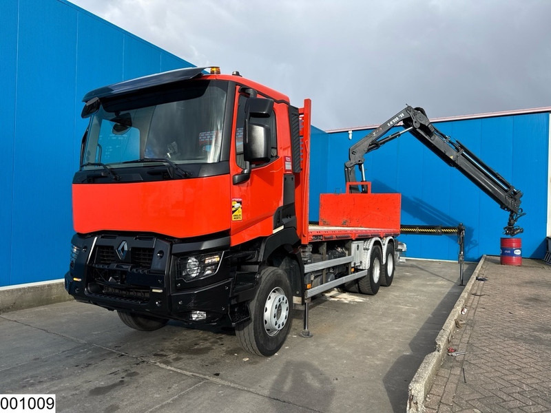 Renault C 380 6x4, EURO 6, Hiab, Remote - Camión caja abierta, Camión grúa: foto 3 Renault C 380 6x4, EURO 6, Hiab, Remote - Camión caja abierta, Camión grúa: foto 3